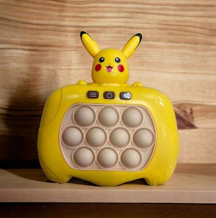 Gra zręcznościowa elektroniczna pop it dla dzieci Pikachu antystresowa