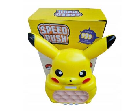 Gra zręcznościowa elektroniczna pop it dla dzieci Pikachu antystresowa