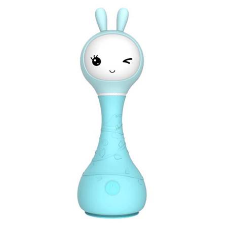 Interaktywny króliczek Alilo Smarty Bunny R1 Grzechotka Odtwarzacz Kolory niebieski