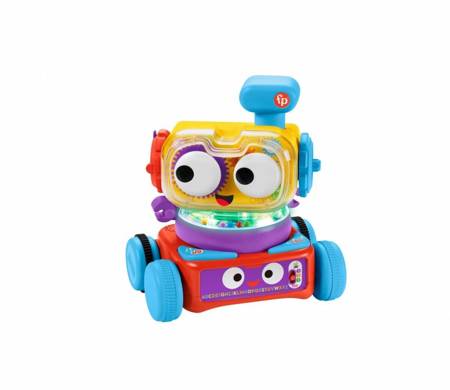 Interaktywny robocik edukacyjny przyjaciel dziecka robot Fisher Price 4w1