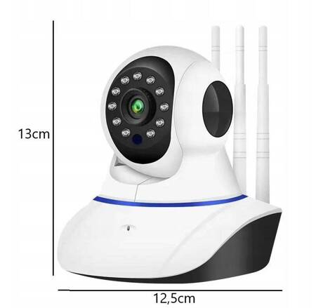 Kamera inteligentna obrotowa niania elektroniczna dla rodziców monitoring wifi 