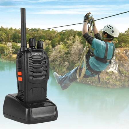 Krótkofalówka walkie talkie 2 sztuki BAOFENG BF-888S HT PMR BF888S