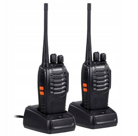 Krótkofalówka walkie talkie 2 sztuki BAOFENG BF-888S HT PMR BF888S