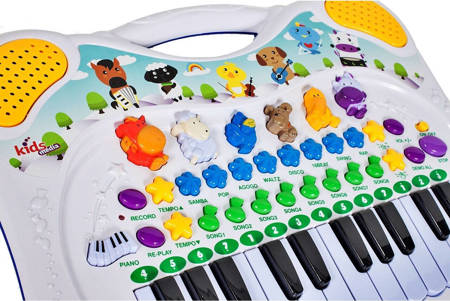 Organki muzyczne dla dzieci Interaktywne pianinko edukacyjne LT111 