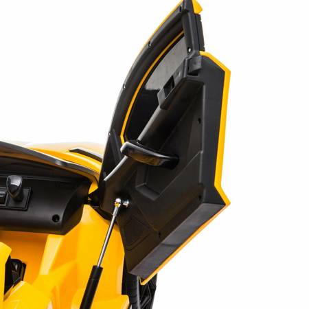 Samochód na akumulator Lamborghini Aventador elektryczny Auto dla dzieci światła LED żółty