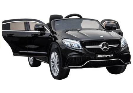 Samochód na akumulator Mercedes GLE63 Coupe elektryczny Auto dla dzieci czarny