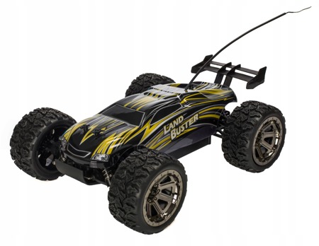 Samochód zdalnie sterowany RC auto na pilota NQD Land Buster 4x4 USB 1:12 żółty