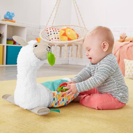 Sensoryczna lama 'Rośnij ze mną' maskotka do przytulania FISHER-PRICE GHJ03