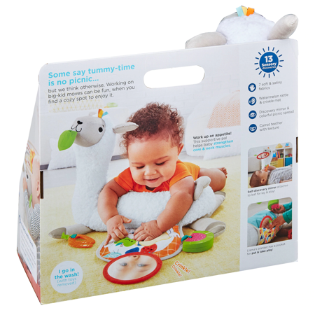 Sensoryczna lama 'Rośnij ze mną' maskotka do przytulania FISHER-PRICE GHJ03