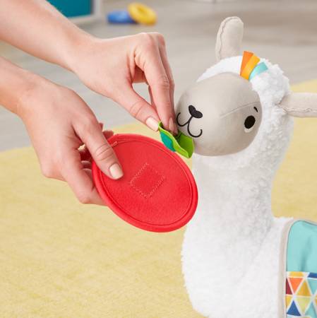 Sensoryczna lama 'Rośnij ze mną' maskotka do przytulania FISHER-PRICE GHJ03