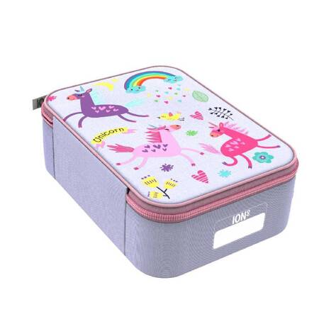 Śniadaniówka Lunch Box Lunch Bag Torba na żywność dla dziecka do szkoły jednorożec ION8