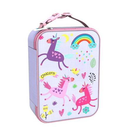 Śniadaniówka Lunch Box Lunch Bag Torba na żywność dla dziecka do szkoły jednorożec ION8