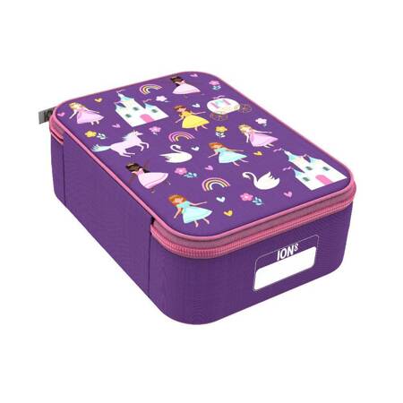 Śniadaniówka Lunch Box Lunch Bag Torba na żywność dla dziecka do szkoły księżniczki ION8