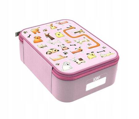 Śniadaniówka Lunch Box Lunch Bag Torba na żywność dla dziecka do szkoły pieski psy ION8