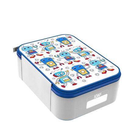 Śniadaniówka Lunch Box Lunch Bag Torba na żywność dla dziecka do szkoły roboty ION8