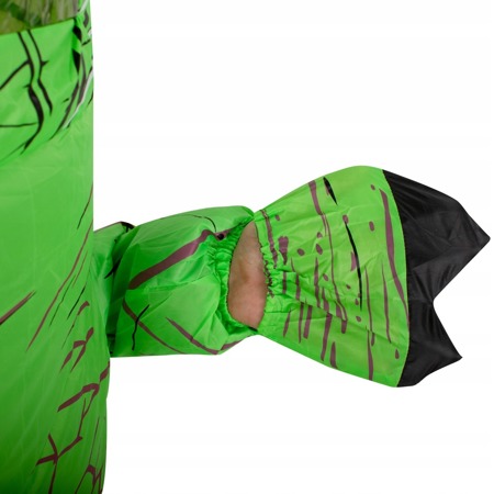 Strój kostium przebranie dla dzieci dinozaur T-Rex gigant zielony 1.5-1.9m