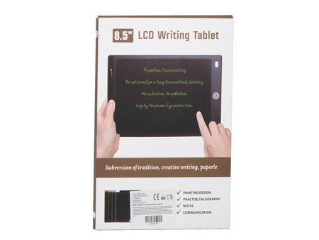 Tablet graficzny z rysikiem dla dzieci Tablica do rysowania Znikopis czarny Ekran LCD