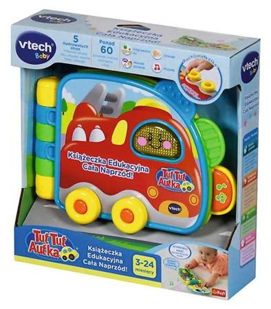 Tut Tut Autka - Książeczka interaktywna edukacyjna vTech