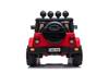 Duże czerwone auto na akumulator Jeep BRD-7588 dla dzieci samochód elektryczny ze światłem LED