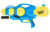 Duży pistolet na wodę dla dzieci Wyrzutnia wodna Broń na wodę Sikawka XXL 2400ML niebieski