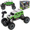 Duży samochód zdalnie sterowny dla dzieci Rock Crawler Hummer Auto RC 1:20 4WD zielony