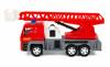 Duży wóz strażacki z dźwigiem dla dzieci Wader - Polesie Samochód 86723