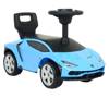 Jeździk Chodzik Pchacz dla dzieci Samochód ze schowkiem Auto Lamborghini niebieski